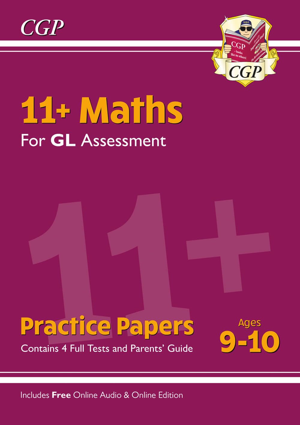 New 11+ GL Maths Practice Papers  Ages 910 (with Parents' Guide & Online Edition) (CGP 11+ GL),Used