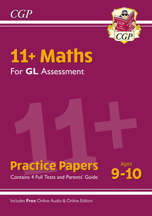 New 11+ GL Maths Practice Papers  Ages 910 (with Parents' Guide & Online Edition) (CGP 11+ GL),Used