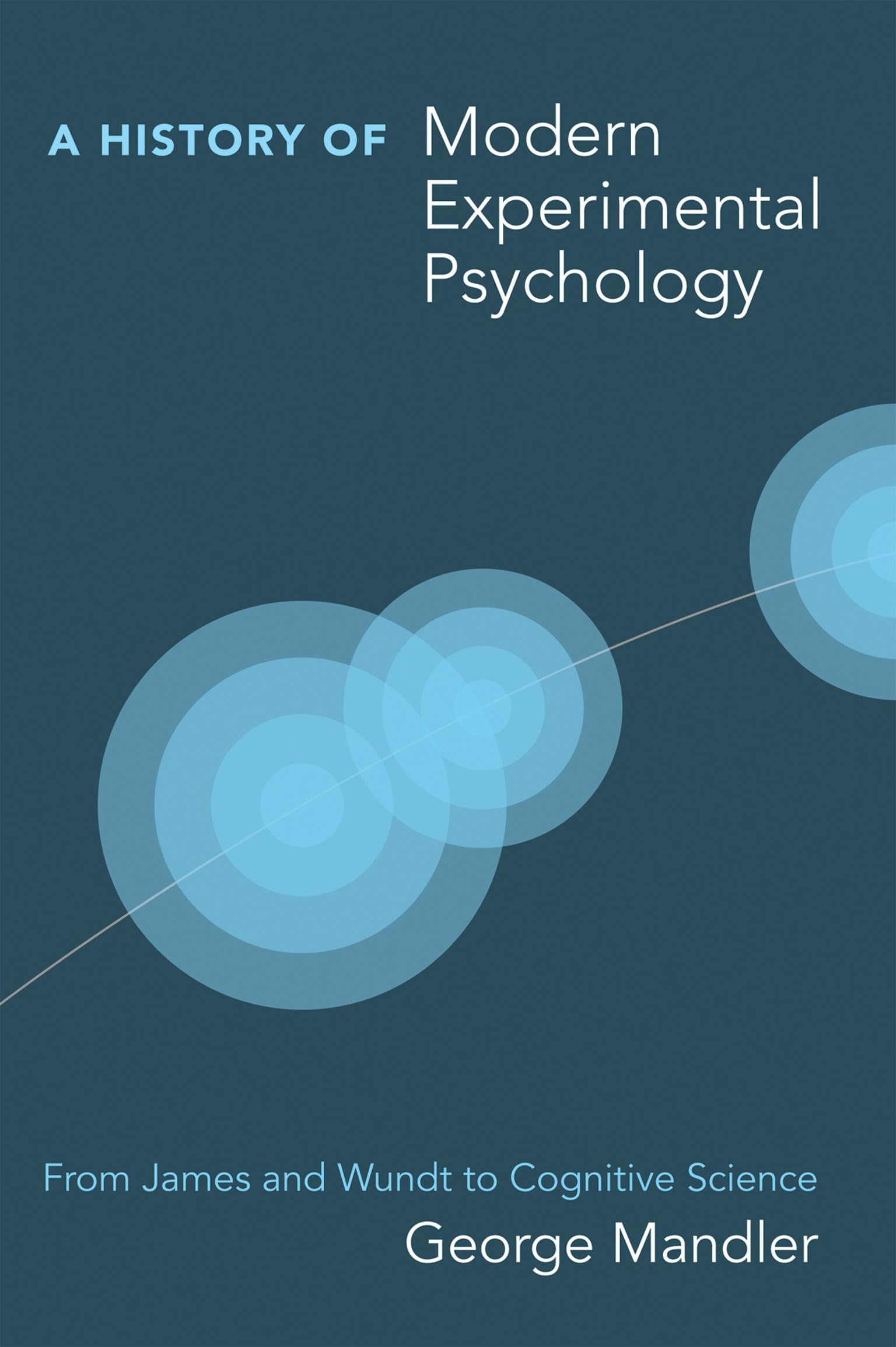 A History of Modern Experimental Psychology: From James and Wundt to Cognitive Science (Bradford Books),New