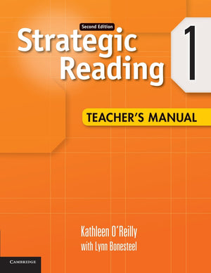 Strategic Reading Level 1 Teacher's Manual,Used