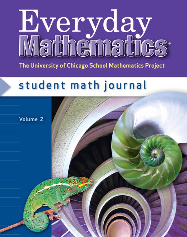 Everyday Mathematics, Grade 6: Student Math Journal, Vol. 2-used