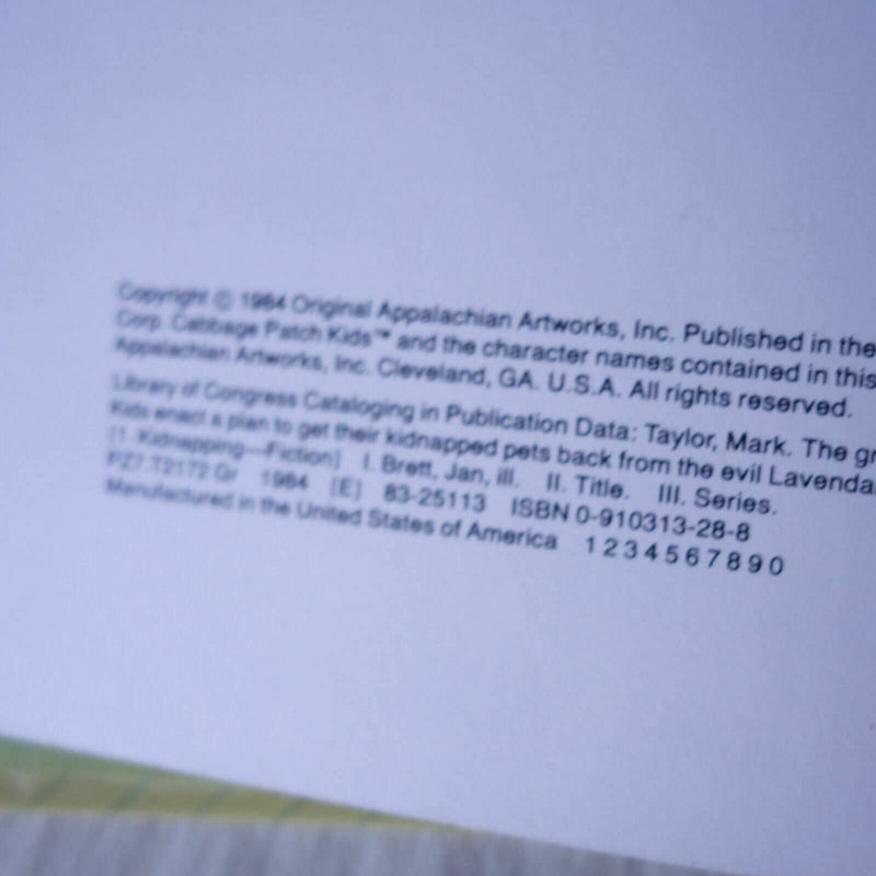 The Great Rescue (Cabbage Patch Kids),Used