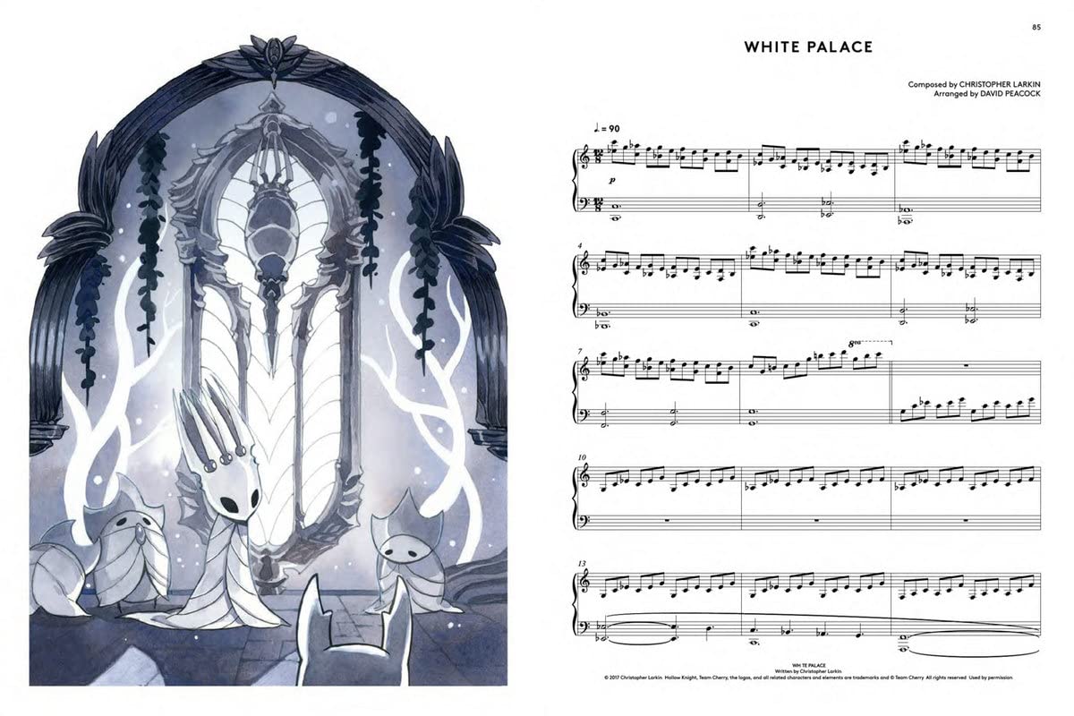Materia Editions Hollow Knight Piano Collections - Sheet Music [Perfect Paperback] by Christopher Larkin & David Peacock