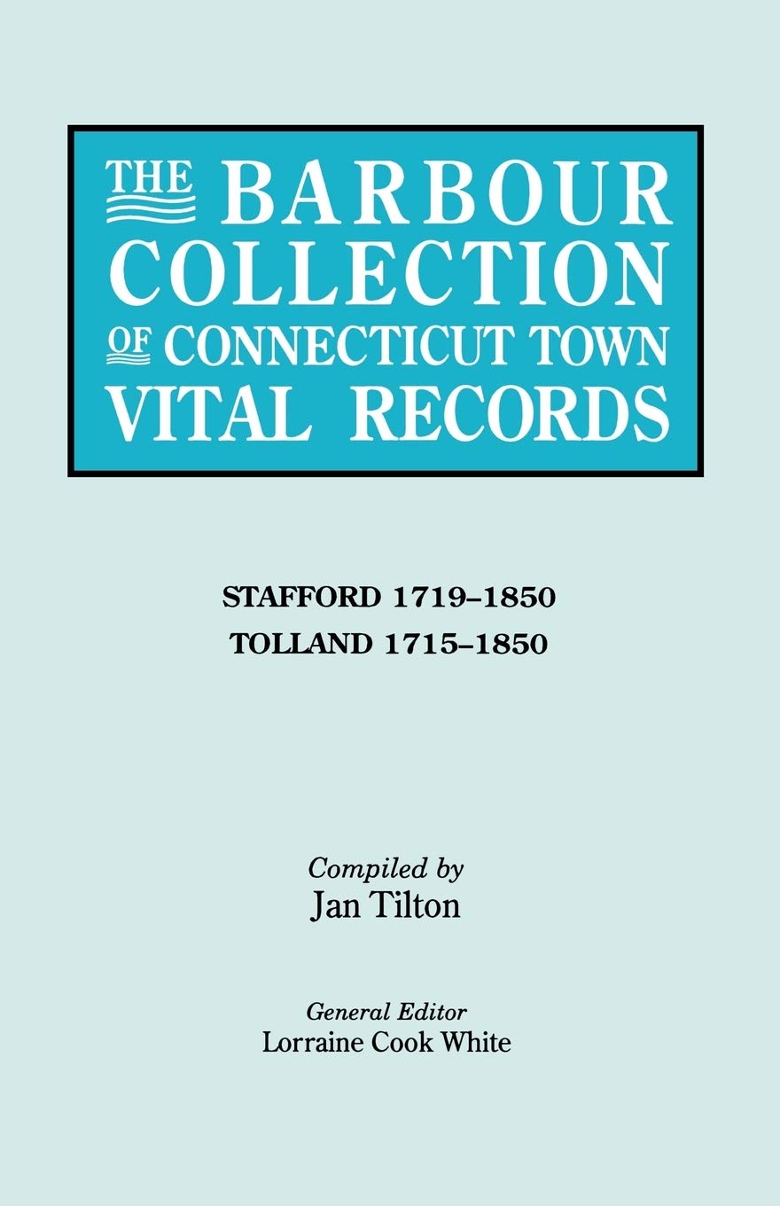 Barbour Collection Of Connecticut Town Vital Records [Vol. 44],Used