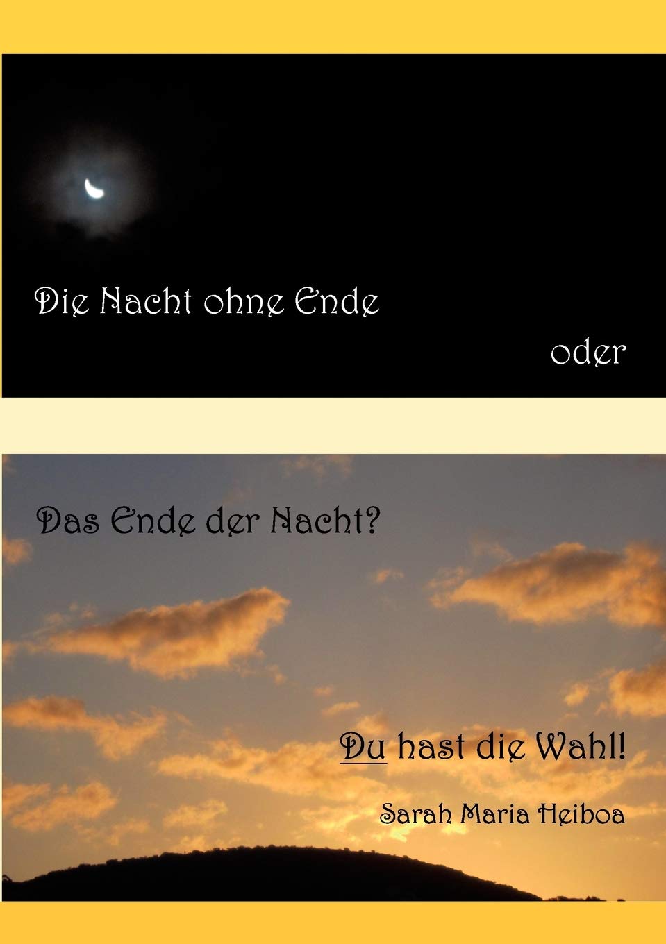Die Nacht ohne Ende oder das Ende der Nacht?: Du hast die Wahl! (German Edition),Used