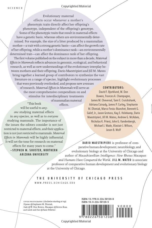 Maternal Effects in Mammals,Used