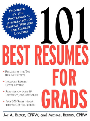 101 Best Resumes for Grads,Used