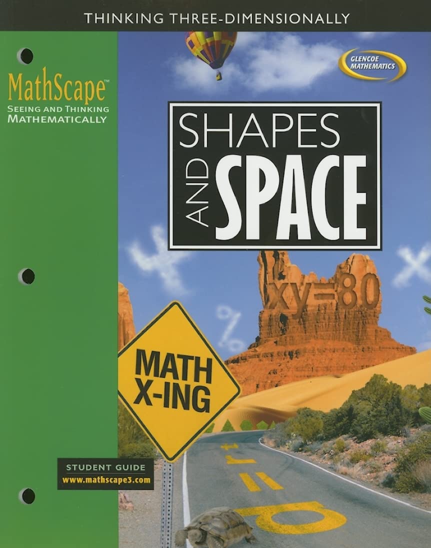 MathScape: Seeing and Thinking Mathematically, Course 3, Shapes and Space, Student Guide (CREATIVE PUB: MATHSCAPE),Used