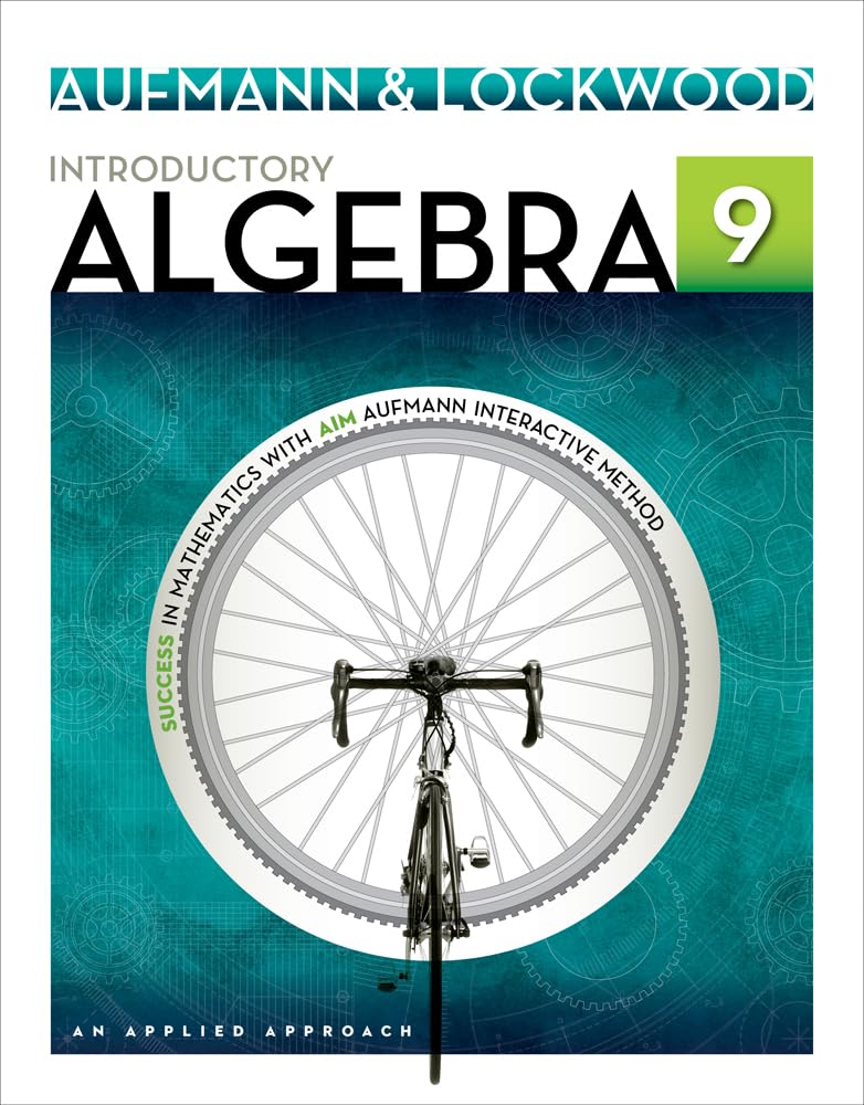 Introductory Algebra: An Applied Approach,Used