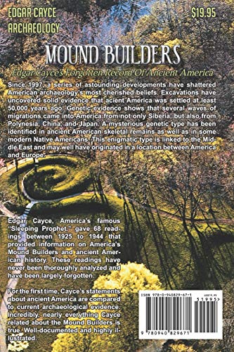 Mound Builders: Edgar Cayce's Forgotten Record of Ancient America,Used