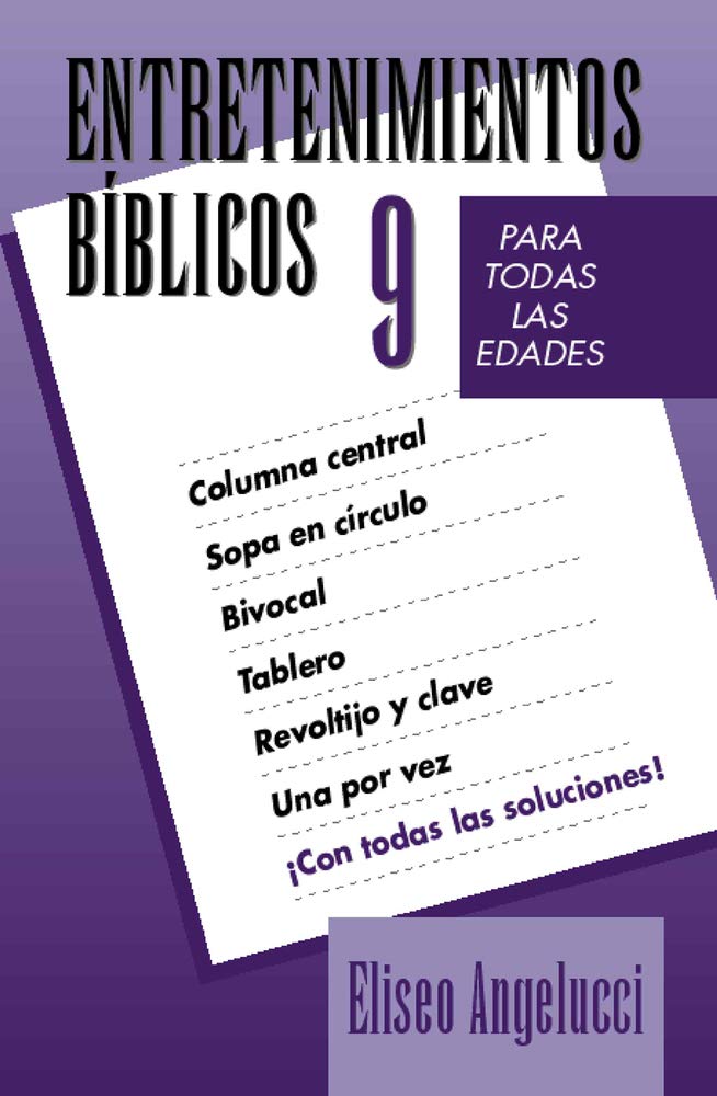 Entretenimientos Biblicos #9 (Spanish Edition),New