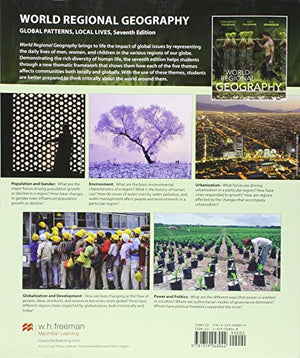 W. H. Freeman World Regional Geography: Global Patterns, Local Lives - Comprehensive Textbook for Geography Students