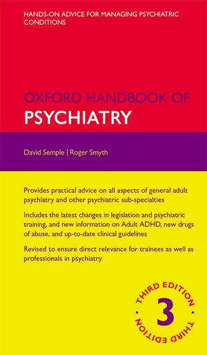Oxford Handbook of Psychiatry (Oxford Medical Handbooks),Used