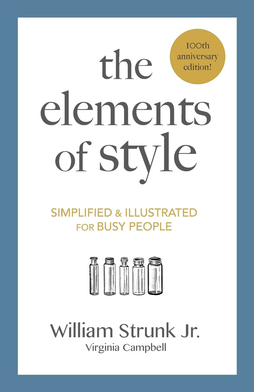 The Elements of Style: Simplified and Illustrated for Busy People,New