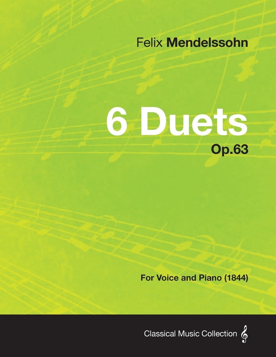 6 Duets Op.63  For Voice And Piano (1844),Used