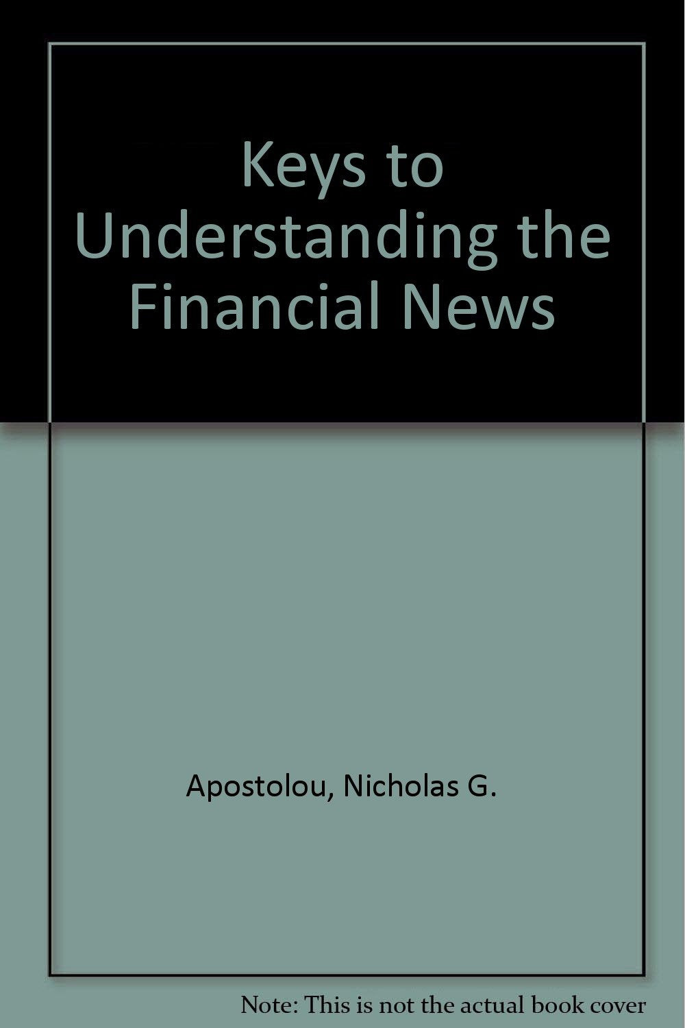 Keys to Understanding the Financial News (Barron's Business Keys),Used