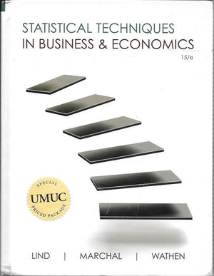 Statistical Techniques in Business & Economics,Used