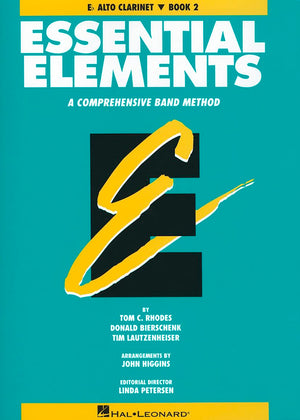 ESSENTIAL ELEMENTS BOOK 2  ORIGINAL SERIES (AQUA) ALTO CLARINET BOOK,Used