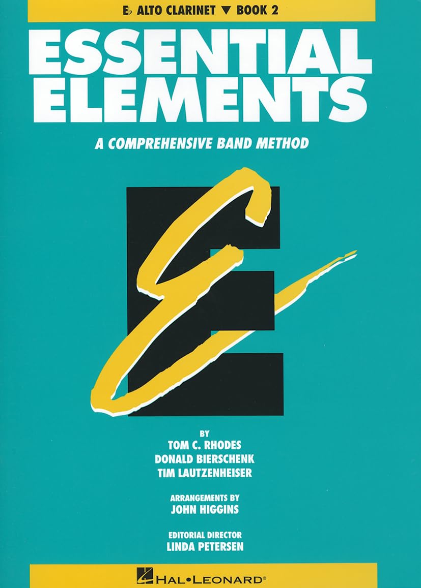 ESSENTIAL ELEMENTS BOOK 2  ORIGINAL SERIES (AQUA) ALTO CLARINET BOOK,Used