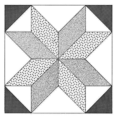 Traditional Patchwork Quilt Patterns: 27 EasytoMake Designs with Plastic Templates (Dover Crafts: Quilting),Used