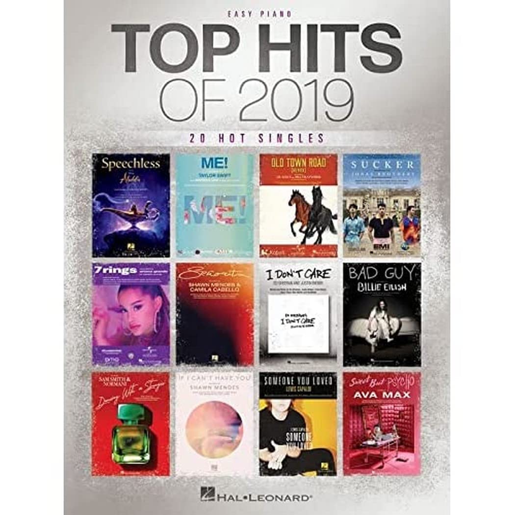 Top Hits of 2019: Easy Piano Songbook,New