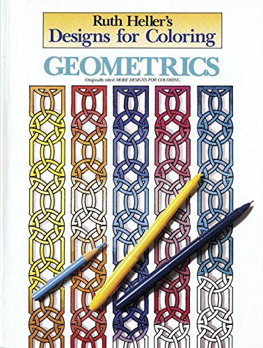 Designs For Coloring: Geometrics,Used