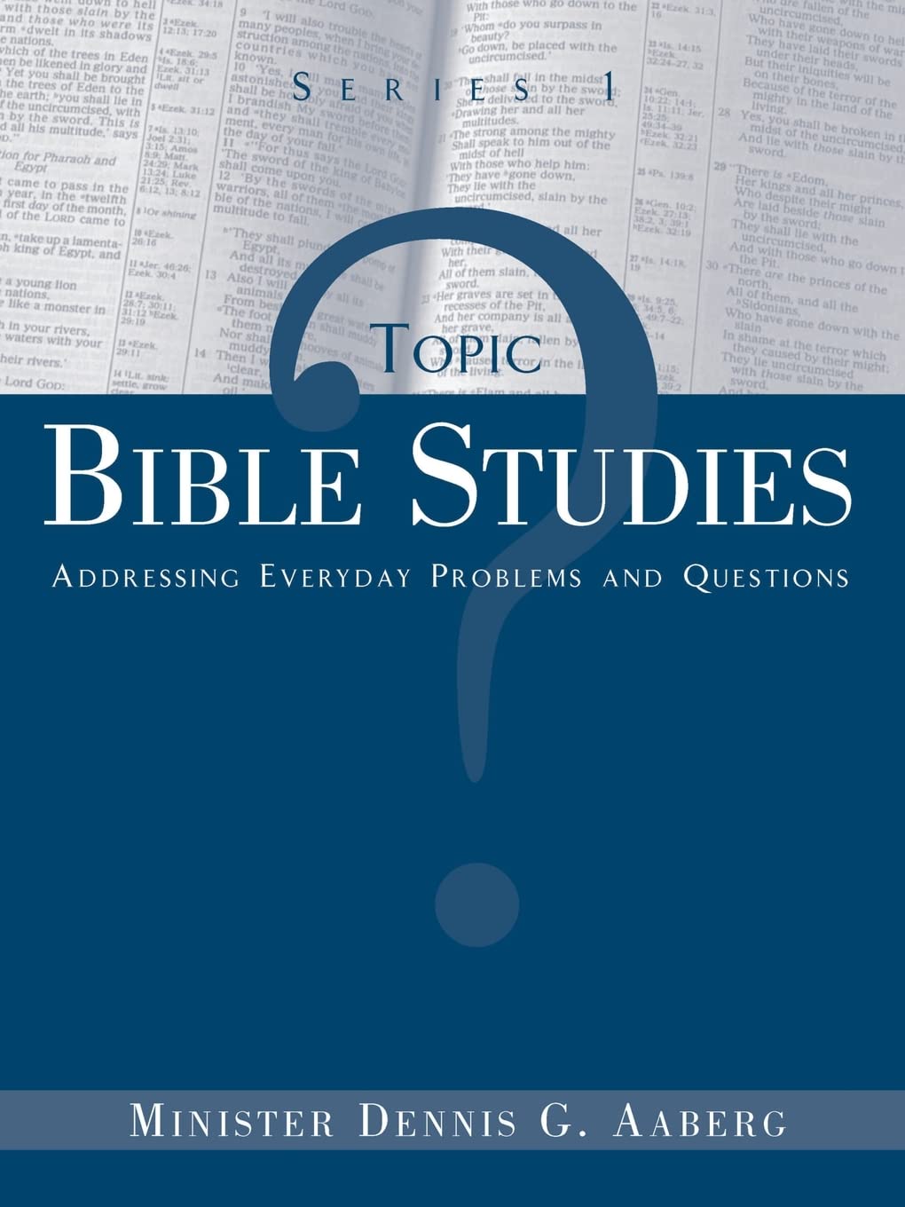 Topic Bible Studies Addressing Everyday Problems and Questions  Series 1,Used