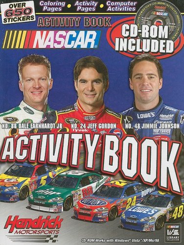 NASCAR Hendricks Motorsports Activity Book,Used