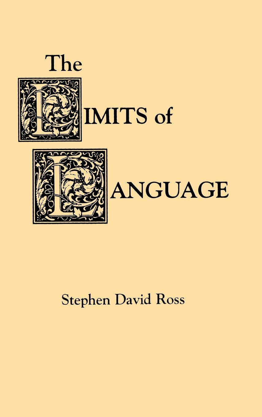 The Limits Of Language,Used