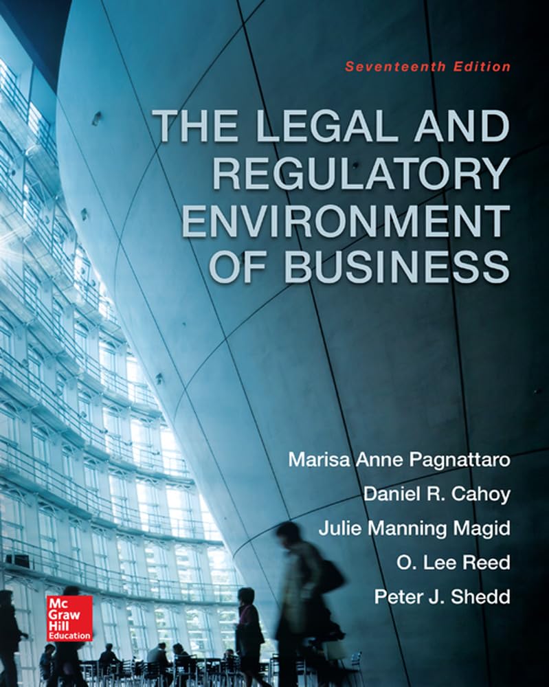 The Legal and Regulatory Environment of Business,Used