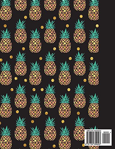 Pineapple Composition Notebook College Ruled: Pineapple Notebook, Pineapple Composition Notebook, Girl Composition Notebook, Col,Used