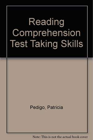 Reading Comprehension Test Taking Skills,Used