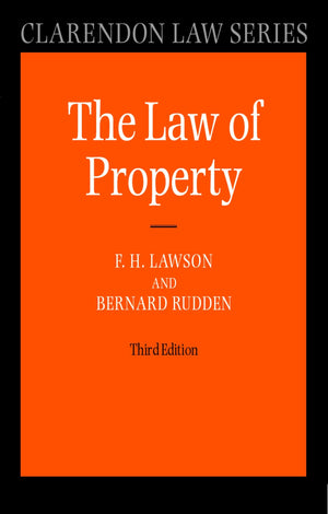 Law Of Property (Clarendon Law Series)