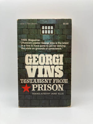 Testament From Prison,Used