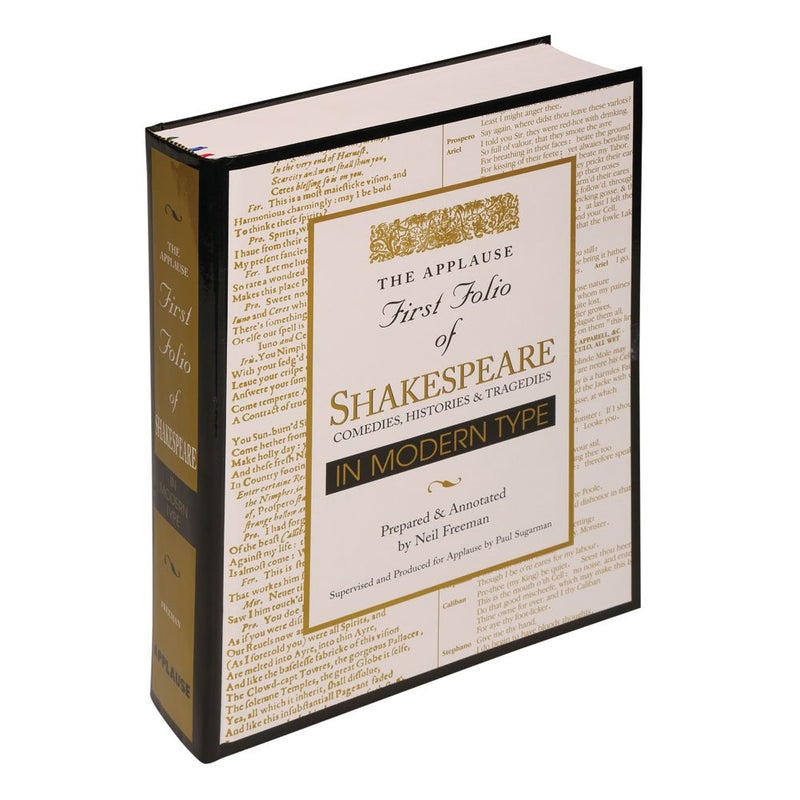 Applause First Folio of Shakespeare in Modern Type: Comedies, Histories & Tragedies (Applause Books),Used
