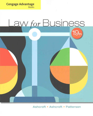 Cengage Advantage Books: Law For Business