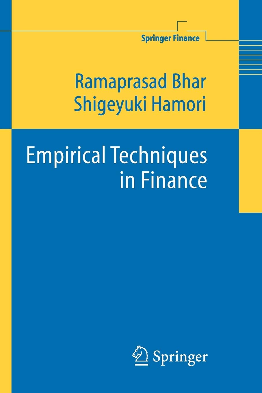 Empirical Techniques in Finance (Springer Finance),Used