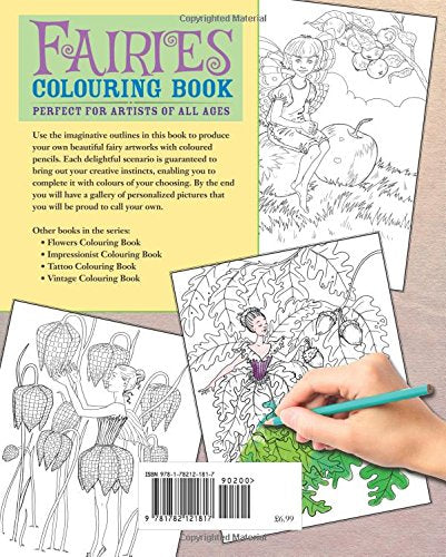 Fairies Coloring Book: Charming Pictures of the Sprites from Folklore,Used