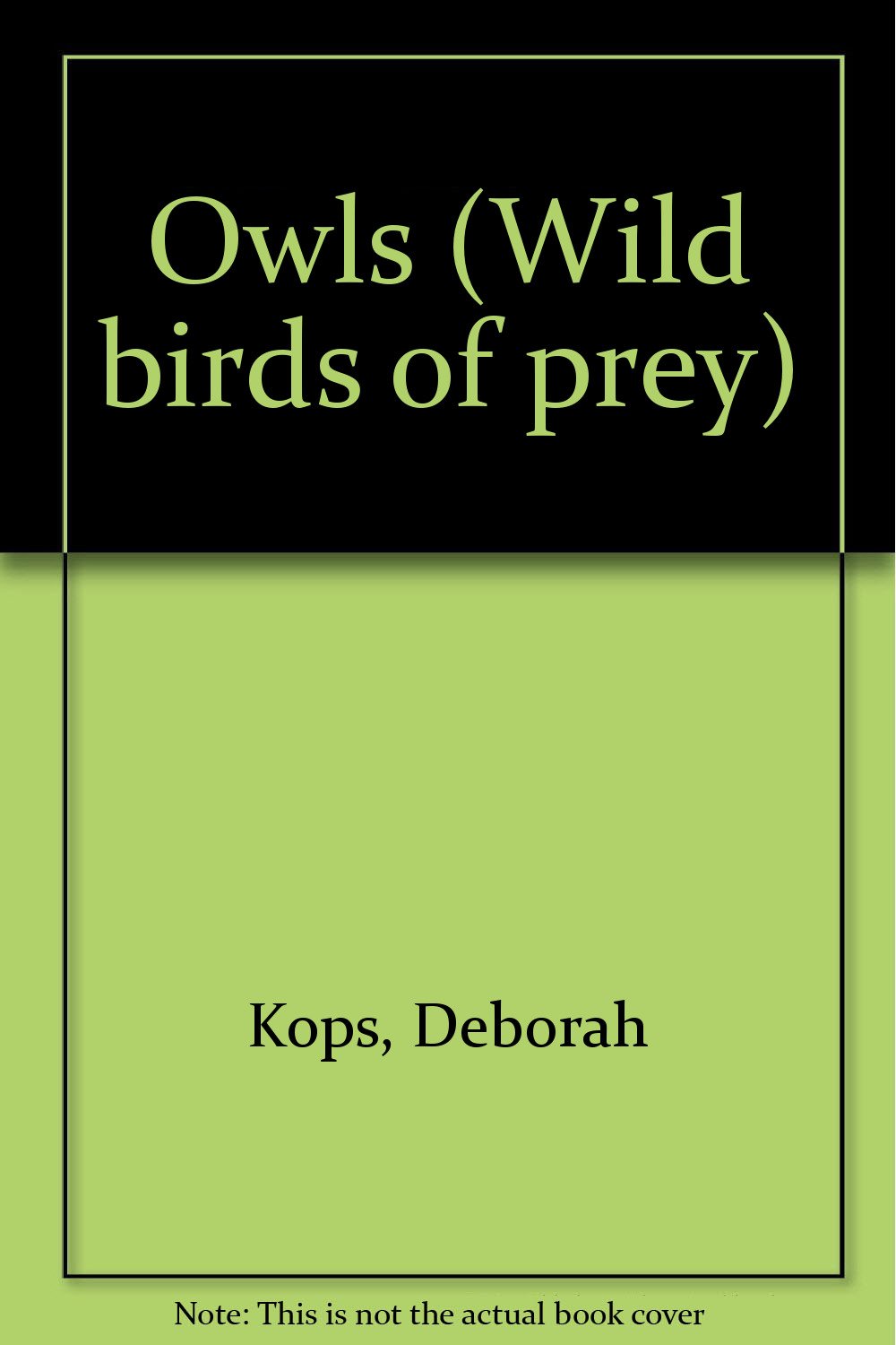 Wild Birds of Prey  Owls,Used