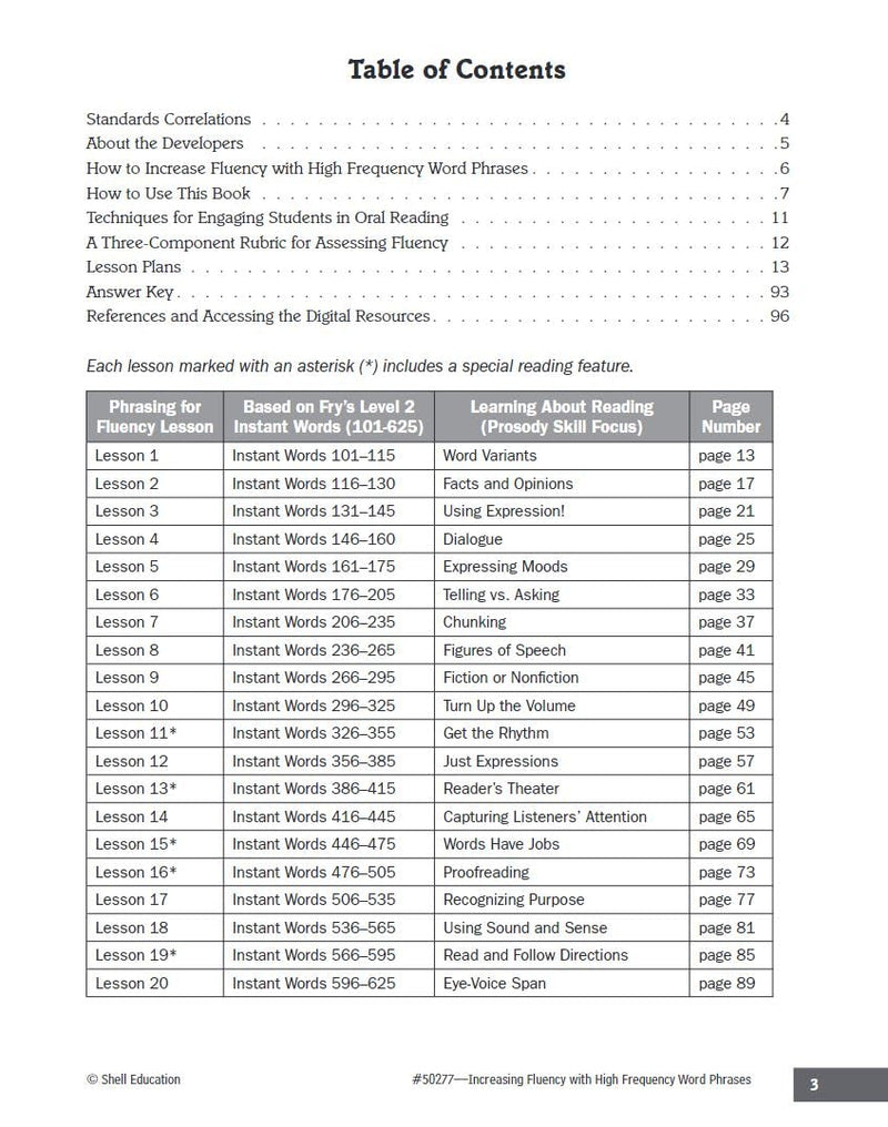 Increasing Fluency with High Frequency Word Phrases Grade 2 (Increasing Fluency Using High Frequency Word Phrases),Used