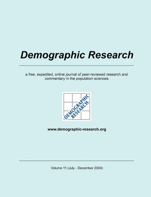 Demographic Research, Volume 11: a free, expedited, online journal of peerreviewed research and commentary in the population sc,Used