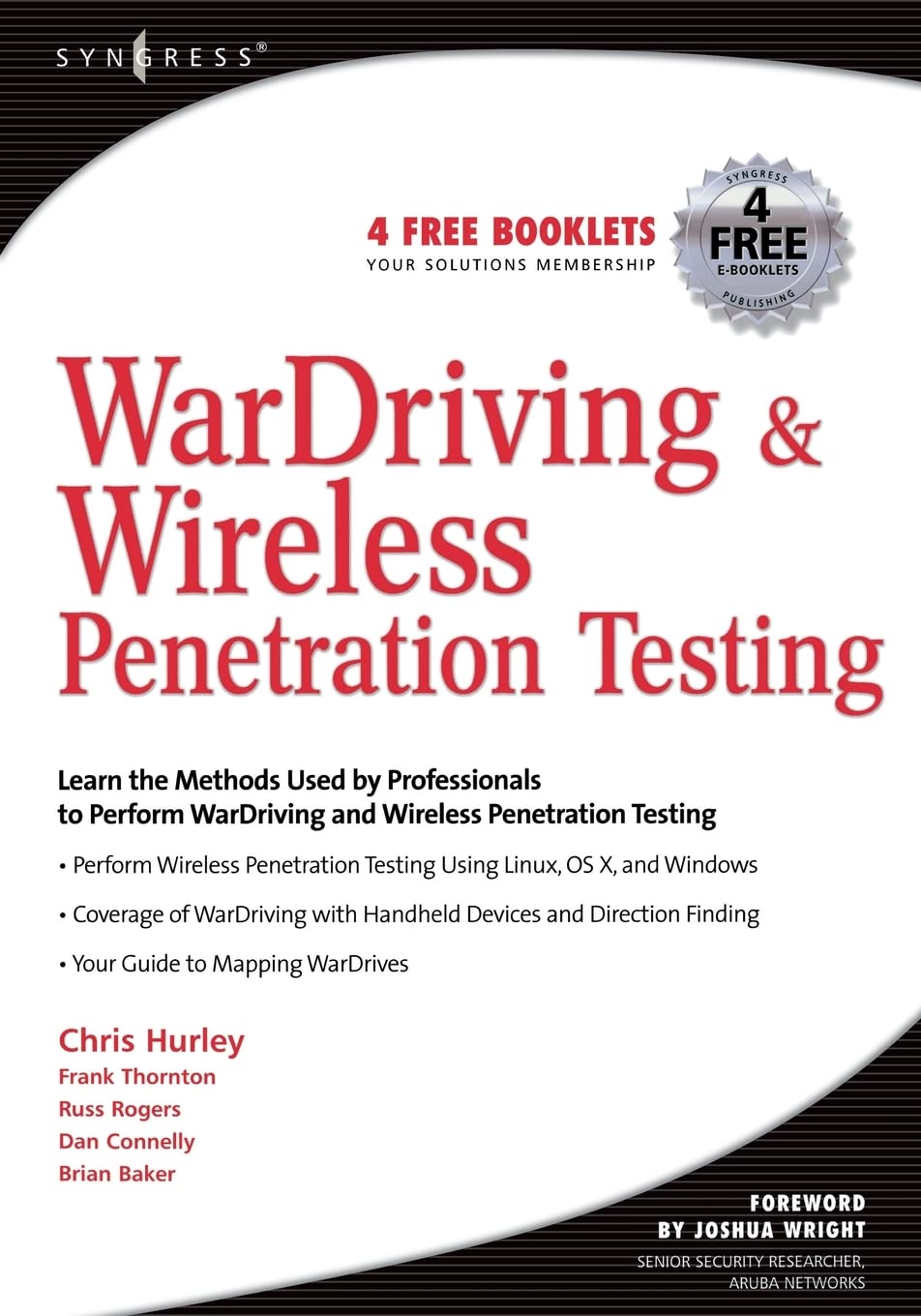 WarDriving and Wireless Penetration Testing,Used