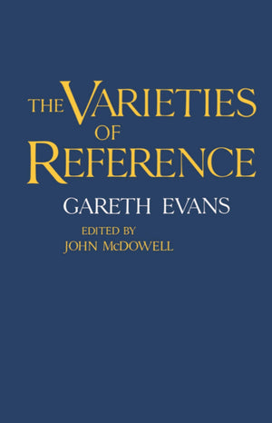 The Varieties of Reference (Clarendon Paperbacks),Used