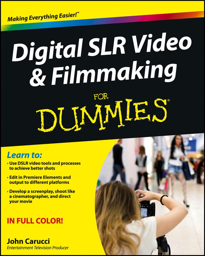 Digital SLR Video and Filmmaking For Dummies,Used