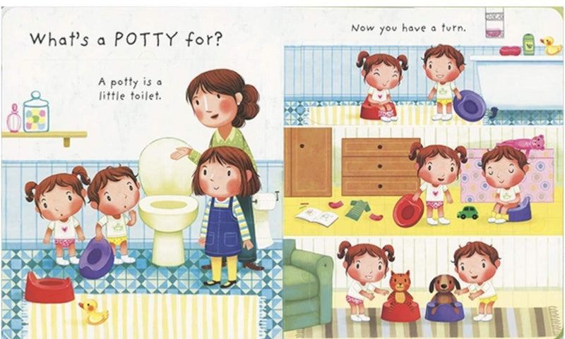 LiftTheFlap Very First Questions and Answers What's A Potty For?,Used