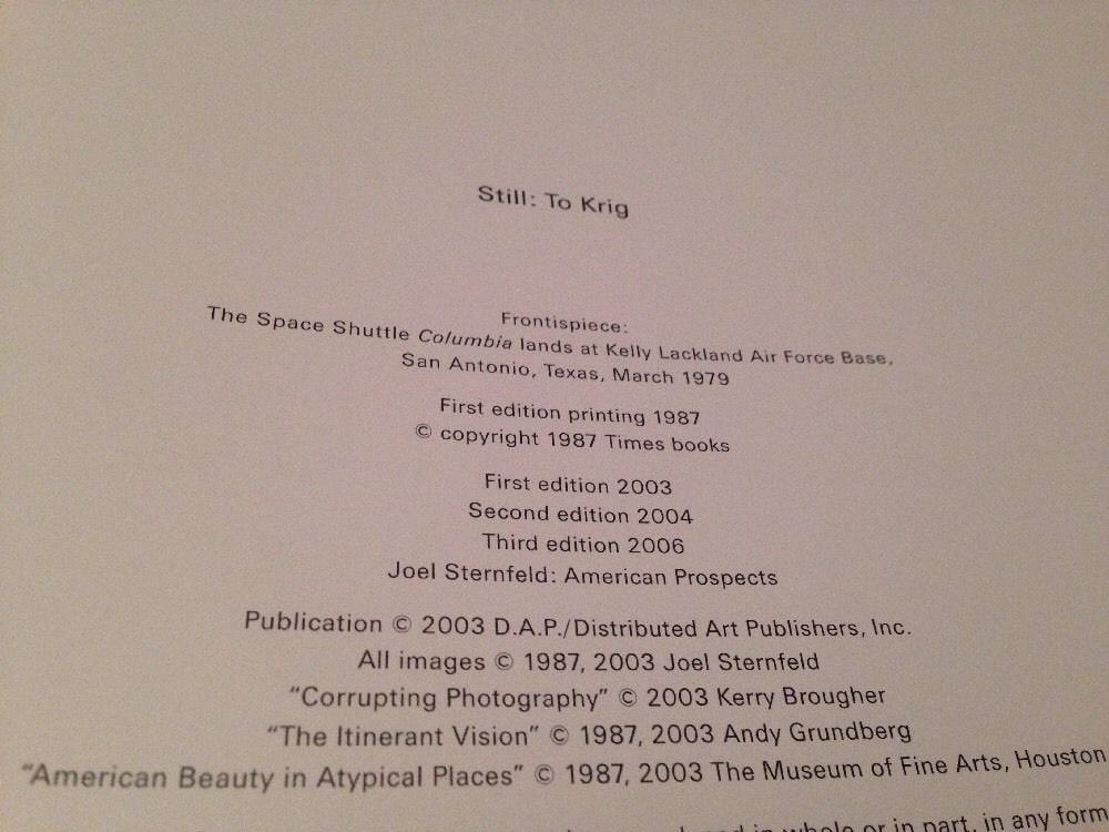 Joel Sternfeld: American Prospects