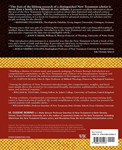 An Introduction to the New Testament: History, Literature, Theology,New