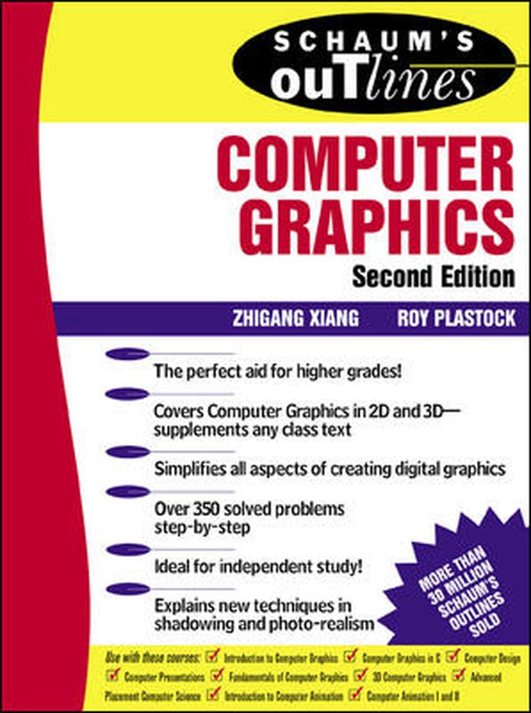 Schaum's Outline of Computer Graphics,Used