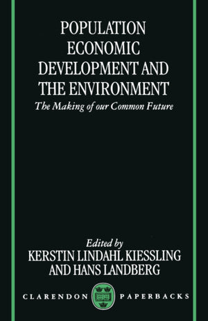 Population, Economic Development, And The Environment (Clarendon Paperbacks)