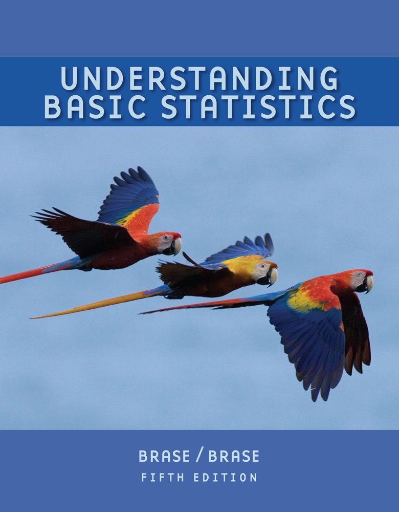 Student Solutions Manual for Brase/Brase's Understanding Basic Statistics, Brief, 5th,New